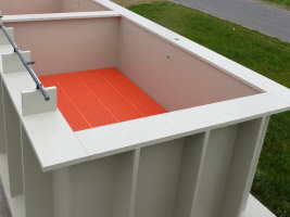 AMARGO суға арналған ыдыстар биофильтрлер өңдеу технологиясына cnc гидротранспорт полупродукты пластиктен жасалған панель плиталары Польша